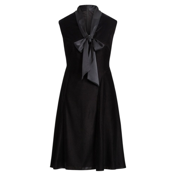 Ralph Lauren Dresses & Skirts - Lauren Ralph Lauren Black Velvet Midi Dress – Size 16 – NWT